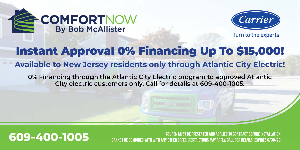 0% financing through Atlnatic City Electric! With approved credit. Restrictions may apply. Contact us for details.