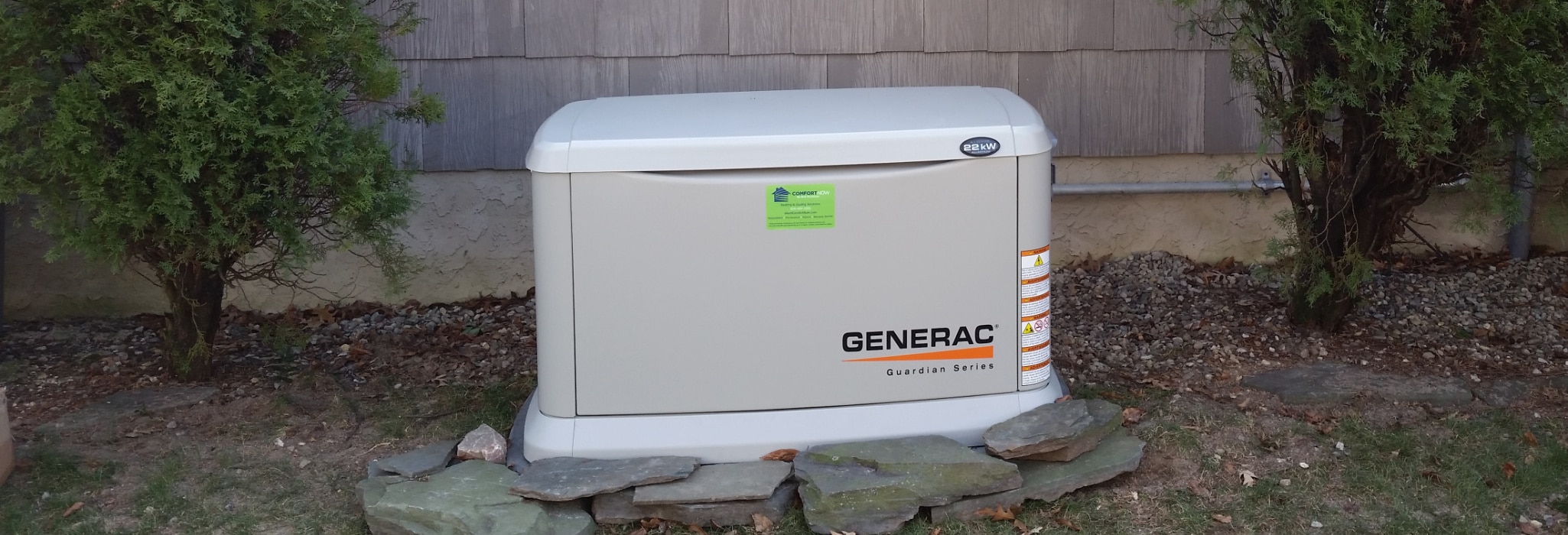 Whole house generator service.