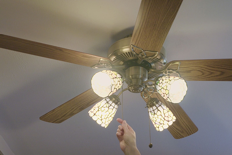 Image of a ceiling fan.