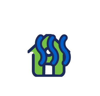 Air Purification services icon.