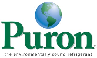 Puron logo. The environmentally sound refrigerant.